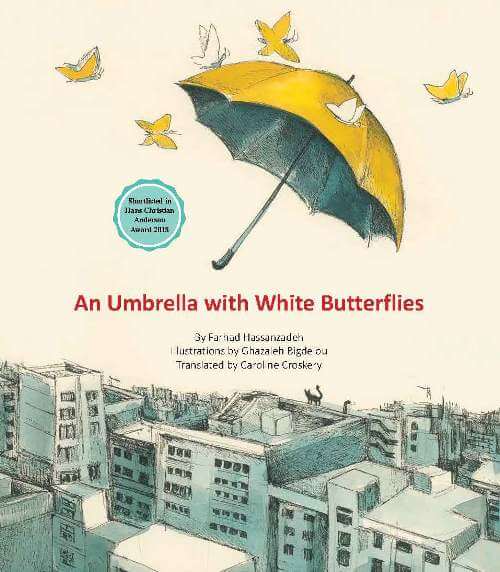 An Umberella Whit Butterflies